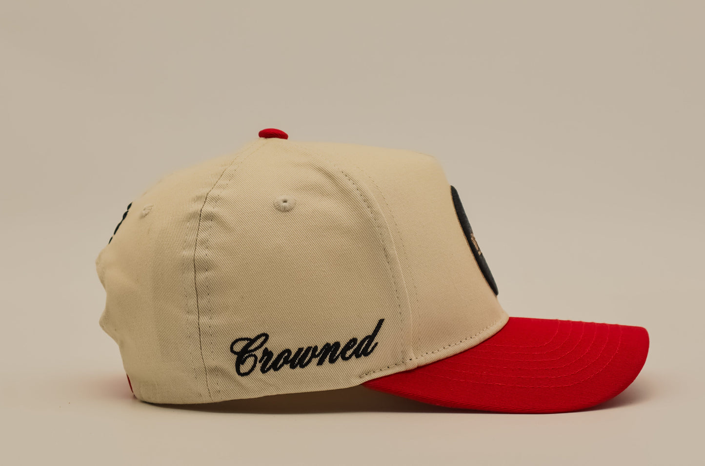 Crowned Ruby Red Cap