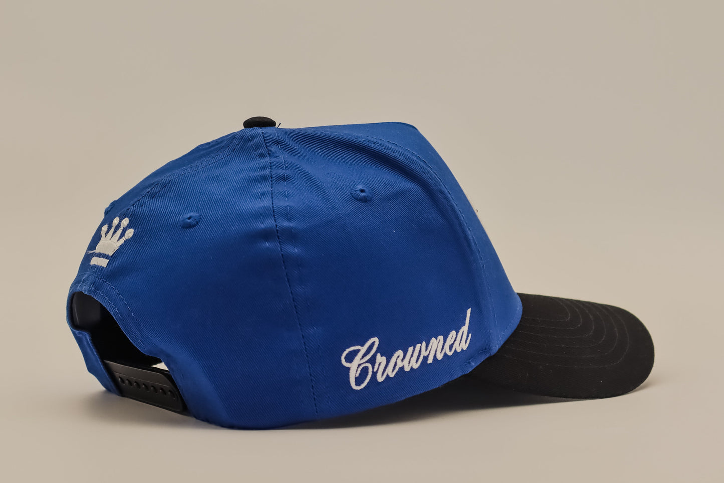 Crowned Royal Blue Cap