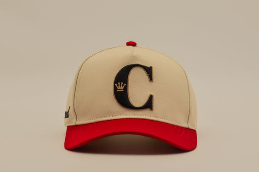 Crowned Ruby Red Cap
