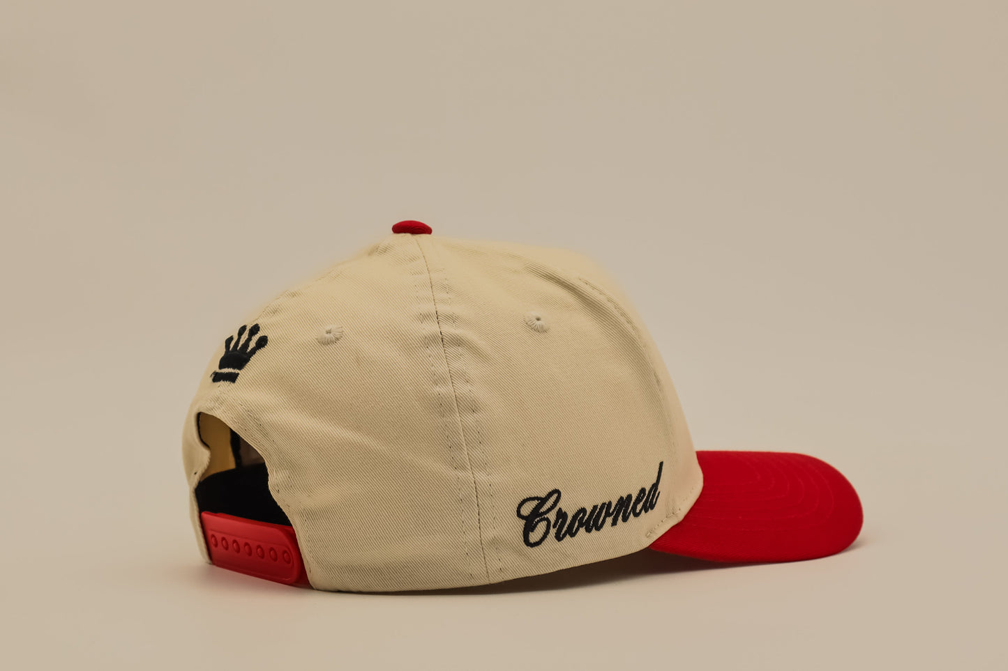 Crowned Ruby Red Cap