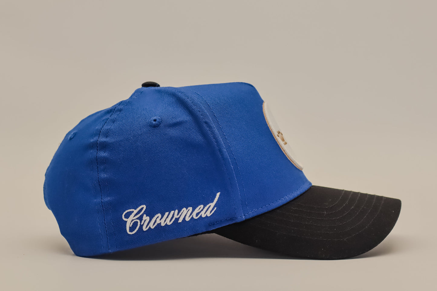Crowned Royal Blue Cap