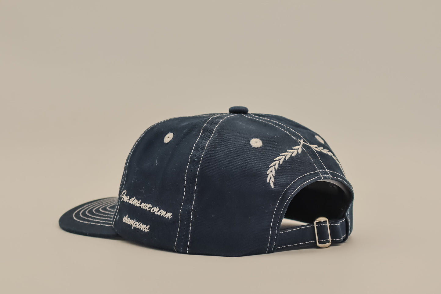 Crowned unstructured Champions cap