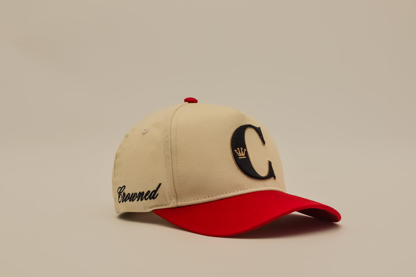 Crowned emerald green cap